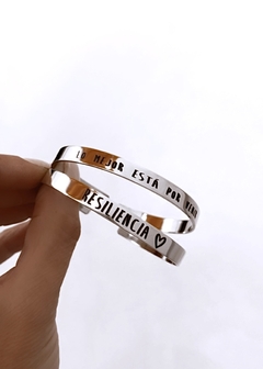 PULSERAS ALPACA CON FRASES - comprar online