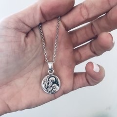 DIJE PLATA 925 SAN BENITO MACIZO - comprar online