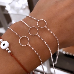 PULSERA PLATA 925 KARMA