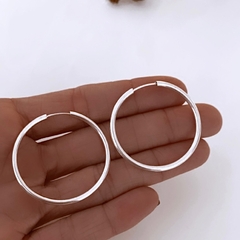 AROS PLATA 925 ARGOLLA 2,2 MM DE ESPESOR - tienda online