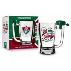 Caneca de Vidro do Fluminense com Sineta 340ml