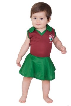 Vestido Polo Grená Bebê Fluminense - comprar online