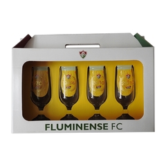 Kit com 4 Taças do Fluminense Floripa 300ml - AllMix