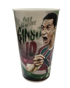 Copo Fluminense do Ganso Coleção Idolos- Plástico 550ml