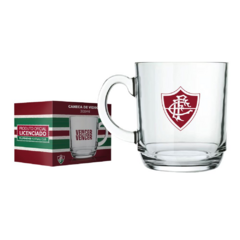 Caneca de Vidro do Fluminense Aspen 300ml - Allmix