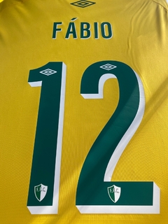 Kit Estampa Fábio 12 Para Camisa Goleiro Fluminense 2022 - Oficial