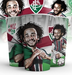 Copo Fluminense do Marcelo Coleção Ídolos- Plástico 550ml