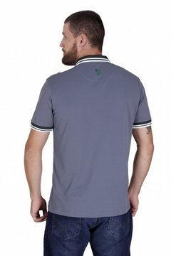 Camisa Polo Fluminense Cinza - Dryworld na internet