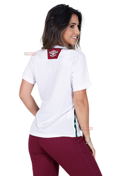 Camisa Fluminense Umbro Feminina Branca 2020 - Camisas do Fluminense a partir de R$ 49,90 !  