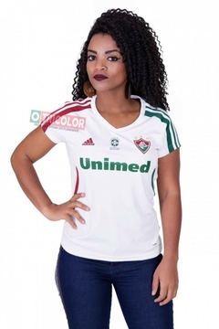 Camisa Fluminense Feminina Branca 2013 Cbf - Adidas
