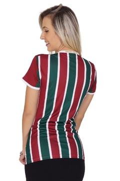 Camisa Fluminense Feminina Tricolor Adidas na internet