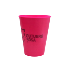 Copo Plástico do Fluminense Outubro Rosa - 550ml - comprar online