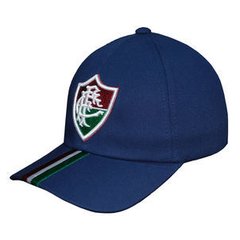 Boné Fluminense Azul com Faixas - Liga Retro