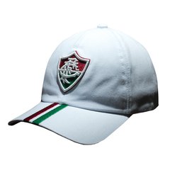 Boné Fluminense Branco com Faixas - Liga Retro