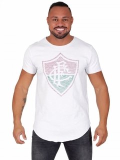 Camisa Fluminense Long Line Escudo Grande