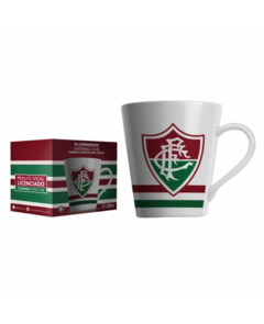 Caneca de Porcelana Fluminense 290ml Branca - Allmix