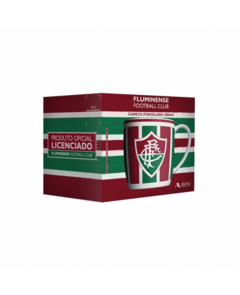 Caneca de Porcelana Fluminense Tricolor 360ml - Allmix na internet
