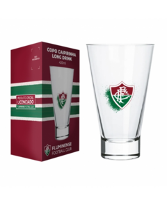 Copo de Vidro Caipirinha Long Drink Fluminense 420ml - Allmix