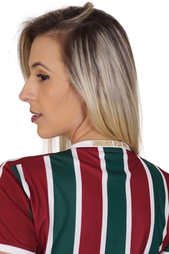 Camisa Fluminense Feminina Tricolor Adidas - Camisas do Fluminense a partir de R$ 49,90 !  