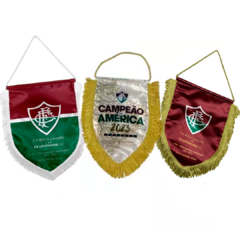 Kit com 3 Flâmulas Fluminense Campeão da América 2023 - Myflag