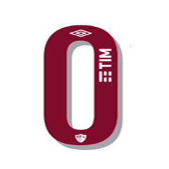 Número Grená para Camisa do Fluminense Umbro 2022-2023 - loja online