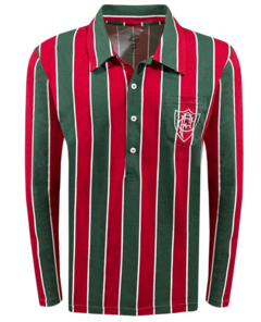 Camisa Fluminense Retro 1906 Manga Longa - Liga Retrô
