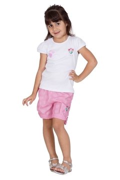 Conjunto Rosa Fluminense 2 Peças Menina - comprar online