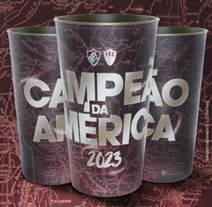 Copo Fluminense Campeão Libertadores 2023 - Plástico 550ml - Camisas do Fluminense a partir de R$ 49,90 !  
