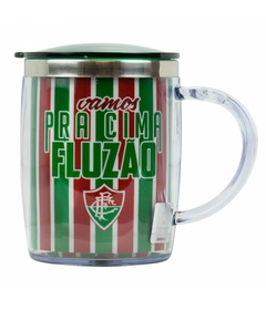 QH002F-6-B | Caneca Térmica Com Tampa 450ml - Fluminense