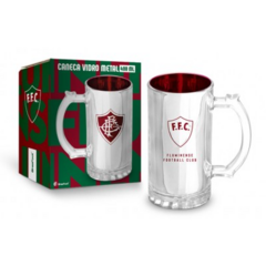 Caneca de Vidro Metalic do Fluminense - 480ml