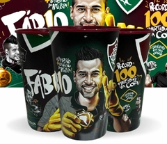 Copo do Fluminense Fábio Campeão da América - Plástico 550ml