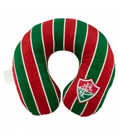 Almofada de Pescoço Fluminense Tricolor - 29cm x 28cm 