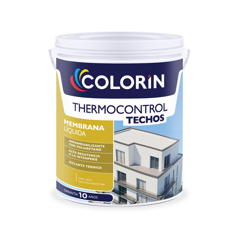 Impermeabilizante Thermocontrol Membrana Líquida Teja 10 Kg Colorín