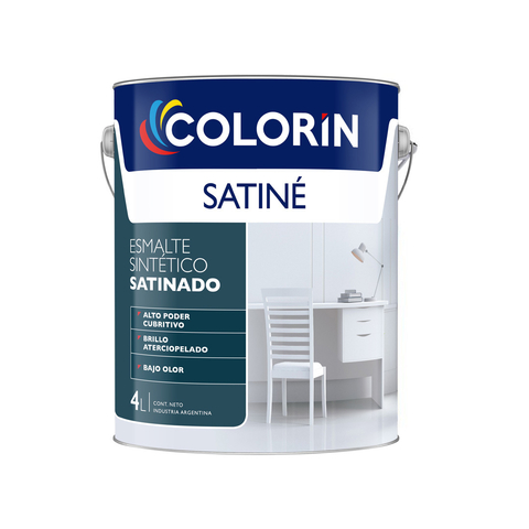 Esmalte Sintetico Satine Blanco 1 Lt Colorin
