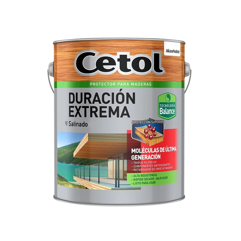 Impregnante Maderas Cetol Duración Extrema Balance Satinado 4 Lts