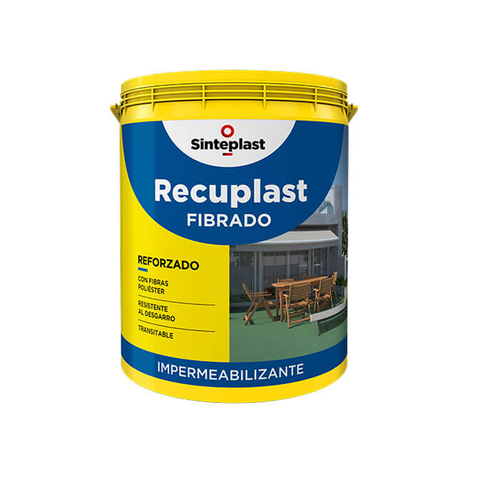 Impermeabilizante Recuplast Fibrado 1 Litro Sinteplast