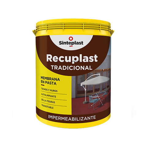 Membrana en Pasta Recuplast Tradicional Verde Cem 20 Lts Sinteplast