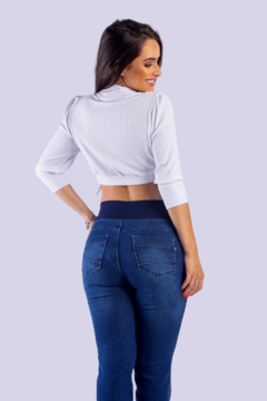 Calça Jeans Gestante - Basic Blue - comprar online