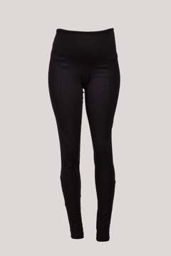 Calça Legging Gestante - Montaria Preta