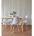 Juego Comedor Mesa Claire Madera 120 X 80 + 4 Sillas Eames en internet