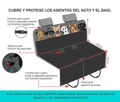 FUNDA PARA AUTO Y CAMIONETA CANICHE - comprar online