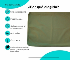 Funda LISA M antidesgarro para colchoneta - Mundo Pepa Pets