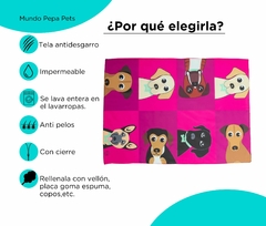 Funda XL antidesgarro para colchoneta perritos mix en internet