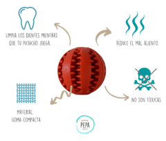 PELOTA LIMPIA DIENTES