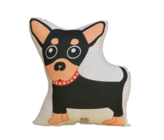 MUÑECO ALMOHADÓN CHIHUAHUA NEGRO - comprar online