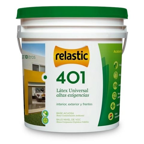 401 Látex Exterior Premium 10 Litros