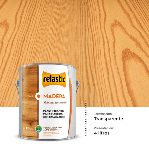 Plastificante para Madera 4 Litros