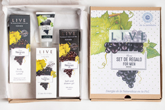 SET DE REGALO LIVE UVAS NEGRAS