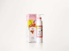 EMULSION REAFIRMANTE CORPORAL - LIVE - UVAS ROSE