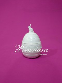 Ovo com Coelho - Bruxiara Porcelanas